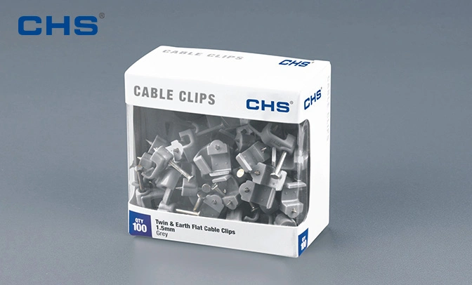 Flat Type PE Cable Clips Wire Clip (CHF-10mm)