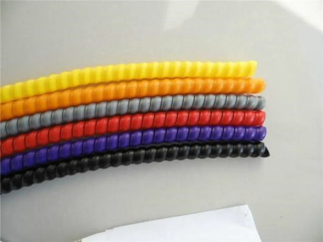 Flexible Screw High Pressure Rubber Hose Protector Fuel Tube Gas Pipe Spiral Hose Wrap Manufacturer