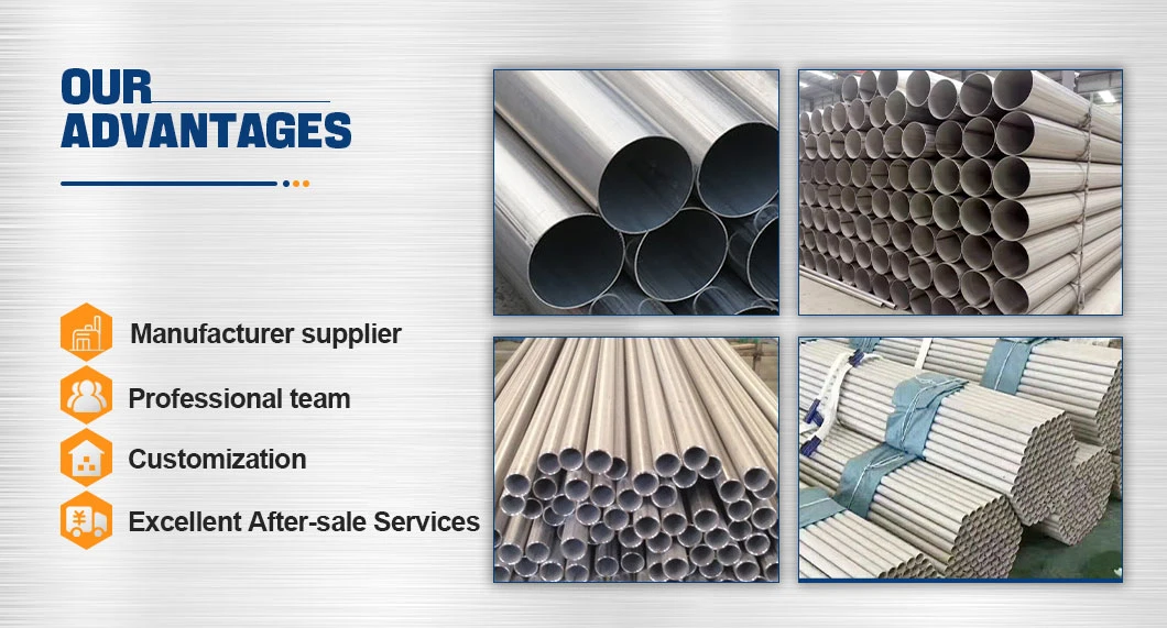 Aluminum/Galvanized/Prepainted/Color-Coated/Zinc-Coated/Galvalume/Corrugated Roofing/Iron /Carbon/304/316 Stainless Steel Tube/Pipe